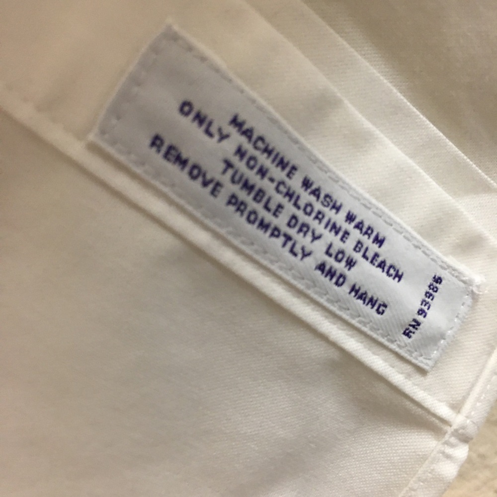 Brooks Brothers 100% Cotton Petite 2 Semi Fitted Button Down White Preppy Office - Picture 7 of 8